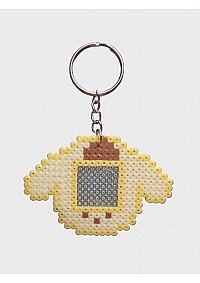 Porte Clef En Perles Tamagotchi Sanrio Par Laeticia - Pompompurin