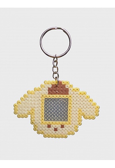 Porte Clef En Perles Tamagotchi Sanrio Par Laeticia - Pompompurin
