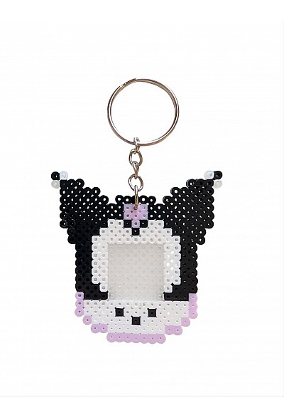 Porte Clef En Perles Tamagotchi Sanrio Par Laeticia - Kuromi