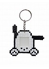 Porte Clef En Perles Tamagotchi Sanrio Par Laeticia - Pochacco