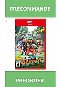 *Précommande* Splatoon Raiders/Switch2 23/07/2026 84.99$