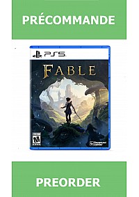 *Précommande* Fable/PS5 23/02/2027 89.99$