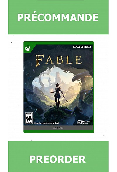 *Précommande* Fable/Xbox Series X 23/02/2027 89.99$