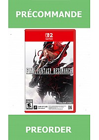 *Précommande* Final Fantasy Resonance (Game Key)/Switch2 22/10/2026 66.99$