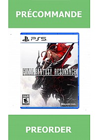 *Précommande* Final Fantasy Resonance/PS5 22/10/2026 66.99$