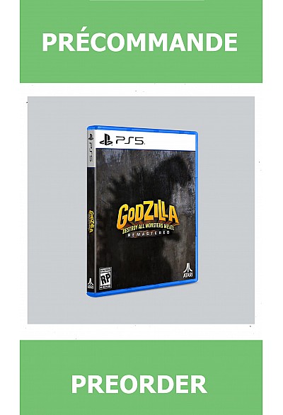 *Précommande* Godzilla: Destroy All Monsters Melee Remastered/PS5 03/11/2026 39.99$