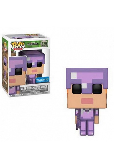 Figurine Funko Pop! Games # 325 Minecraft - Alex in Enchanted Armor