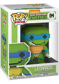 Figurine Funko Pop 8 Bit #04 Teenage Mutant Ninja Turtles (TMNT) - Leonardo