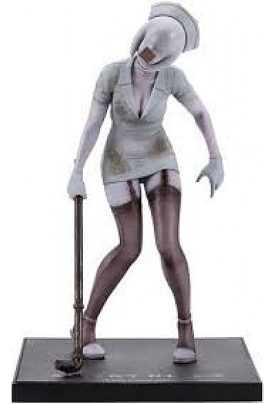 Figurine Bobble Head Silent Hill 2 Par Oshi Works - Infirmière 22 CM