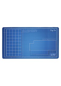 Tapis de Bureau (Desk Mat) Blue Prince Par iam8bit - Plans