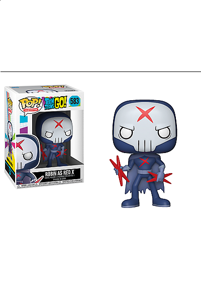 Figurine Funko Pop! Teen Titans Go! #583 - Robin as Red X