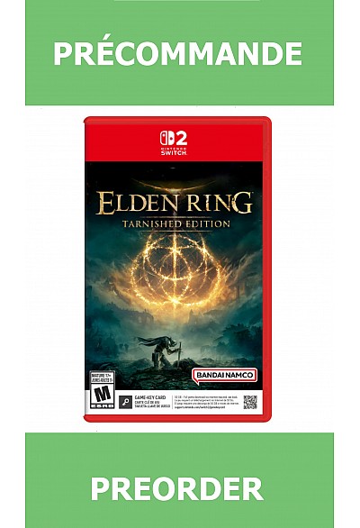 *Précommande* Elden Ring Tarnished Edition (Game Key)/Switch2 28/08/2026 109.99$