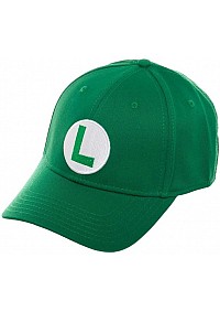 Casquette Ajustable Nintendo Avec Broderie Logo Luigi - Par Bioworld
