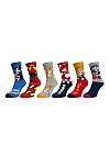Ensemble De 6 Paires De Chaussettes Par Bioworld - Sonic The Hedgehog