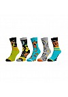 Ensemble De 5 Paires De Chaussettes Par Bioworld - Scooby Doo
