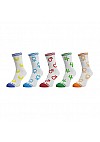 Ensemble De 5 Paires De Chaussettes Par Bioworld - Sailor Moon Symboles