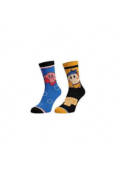 Ensemble De 2 Paires De Chaussettes Par Bioworld - Kirby