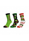 Ensemble De 3 Paires De Chaussettes Avec Boite Cadeau Par Bioworld - Teenage Mutant Ninja Turtle