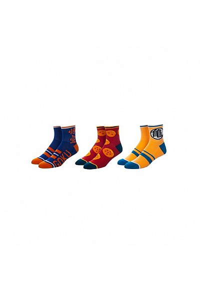 Ensemble De 3 Paires De Chaussettes Par Bioworld - Dragon Ball Super Broly