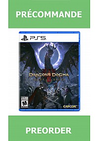 *Précommande* Dragons Dogma II (2) Dark Arisen/PS5 26/09/2026 69.99$