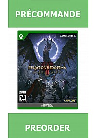 *Précommande* Dragons Dogma II (2) Dark Arisen/Xbox Series X 26/09/2026 69.99$