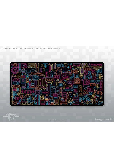 Tapis de Bureau (Desk Mat) Stray Par Fangamer - Ville fortifiée