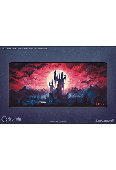 Tapis de Bureau (Desk Mat) Castlevania Par Fangamer - Citadelle Lunaire