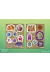 Autocollants Stardew Valley Par Fangamer - Pelican Town Ensemble De 2 Feuilles