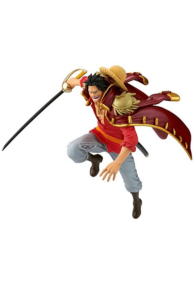 Figurine One Piece Battle Record Collection Par Banpresto - Gol.D.Roger 15CM