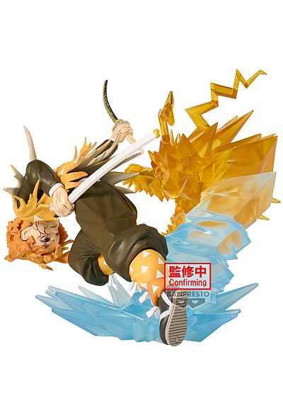 Figurine Vibration Stars Plus Demon Slayer Par Banpresto - Zenitsu 12 CM