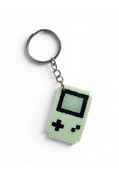 Porte Clef En Perles Game Boy Par Laeticia - Vert