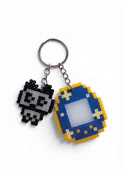 Porte Clef En Perles Tamagotchi Par Laeticia - Mametchi