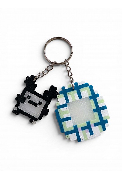 Porte Clef En Perles Tamagotchi Par Laeticia - Mimitchi