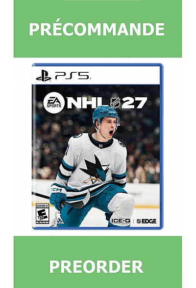 *Précommande* NHL 27/PS5 11/09/2026 89.99$
