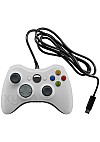 Manette Avec Fil USB (2 Mètres) Pour Xbox 360 Par XYAB - Blanche