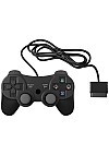 Manette Pour PS2 / Playstation 2 / PS1 Générique - Noire