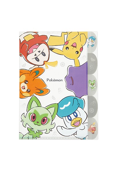 Classeur A Onglets En Plastique Par Shopro - Pokemon