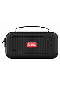 Étui De Protection Rigide Avec Fonction Charge 2-En-1 Pour Nintendo Switch Par Ipega - Noir