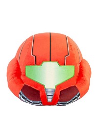 Coussin / Toutou Metroid Club Mocchi Par Tomy - Casque Samus 35 CM