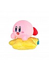 Toutou Kirby Air Riders Par Sanei - Kirby & Warp Star 15 CM