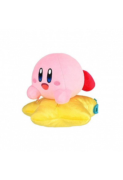 Toutou Kirby Air Riders Par Sanei - Kirby & Warp Star 15 CM