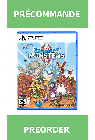 *Précommande* Dragon Quest Monsters The Withered World/PS5 03/12/2026 79.99$