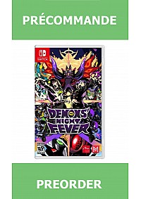 *Précommande* Demons Night Fever/Switch 31/03/2026 54.99$