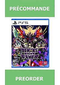 *Précommande* Demons Night Fever/PS5 31/03/2026 54.99$