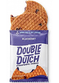 Biscuits Gauffré Par Double Dutch - Bleuet (32G)