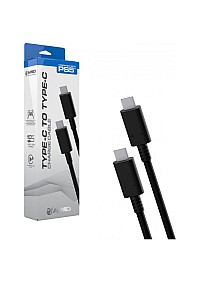 Cable De Recharge USB Type-C À Type-C De 10 Pieds Pour Manette PS5 Par KMD