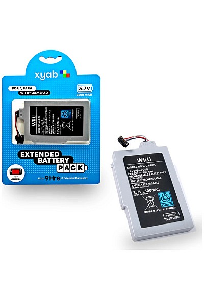 Pile / Batterie De Remplacement Pour Gamepad Wii U Par XYAB