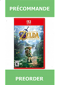 *Précommande* The Legend Of Zelda: Ocarina Of Time/Switch2 05/11/2026 99.99$