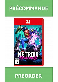 *Précommande* Metroid Ravenous/Switch2 28/01/2027 99.99$