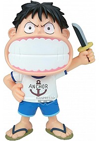 Figurune One Piece Big Sofvimates Par Banpresto - Monkey D. Luffy 15 CM
